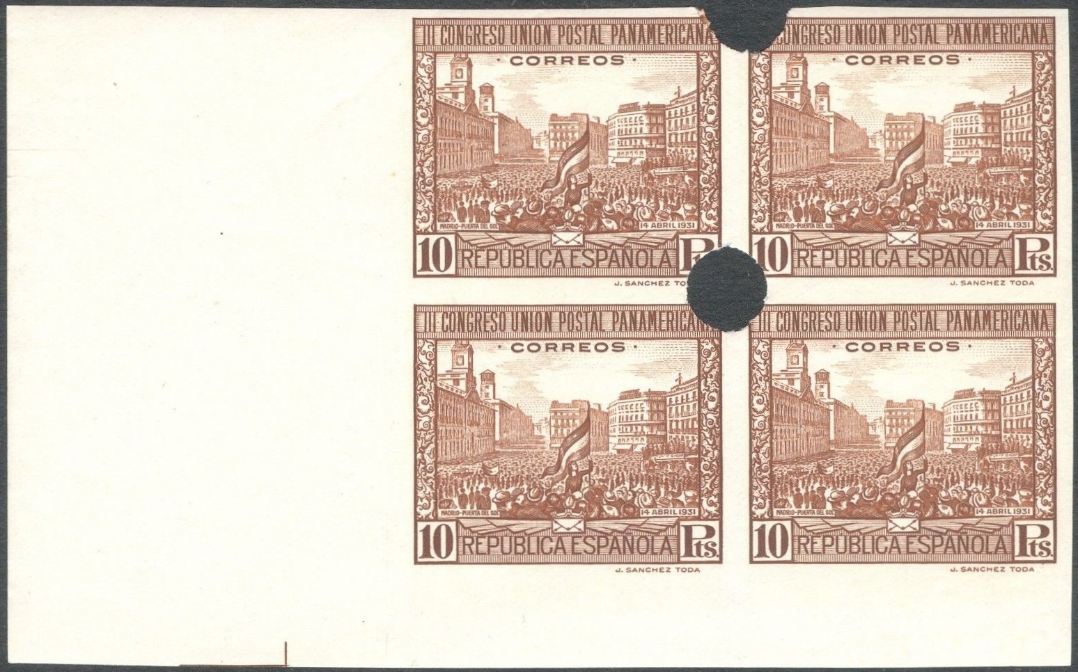 1931 Postal Union Congress Spain